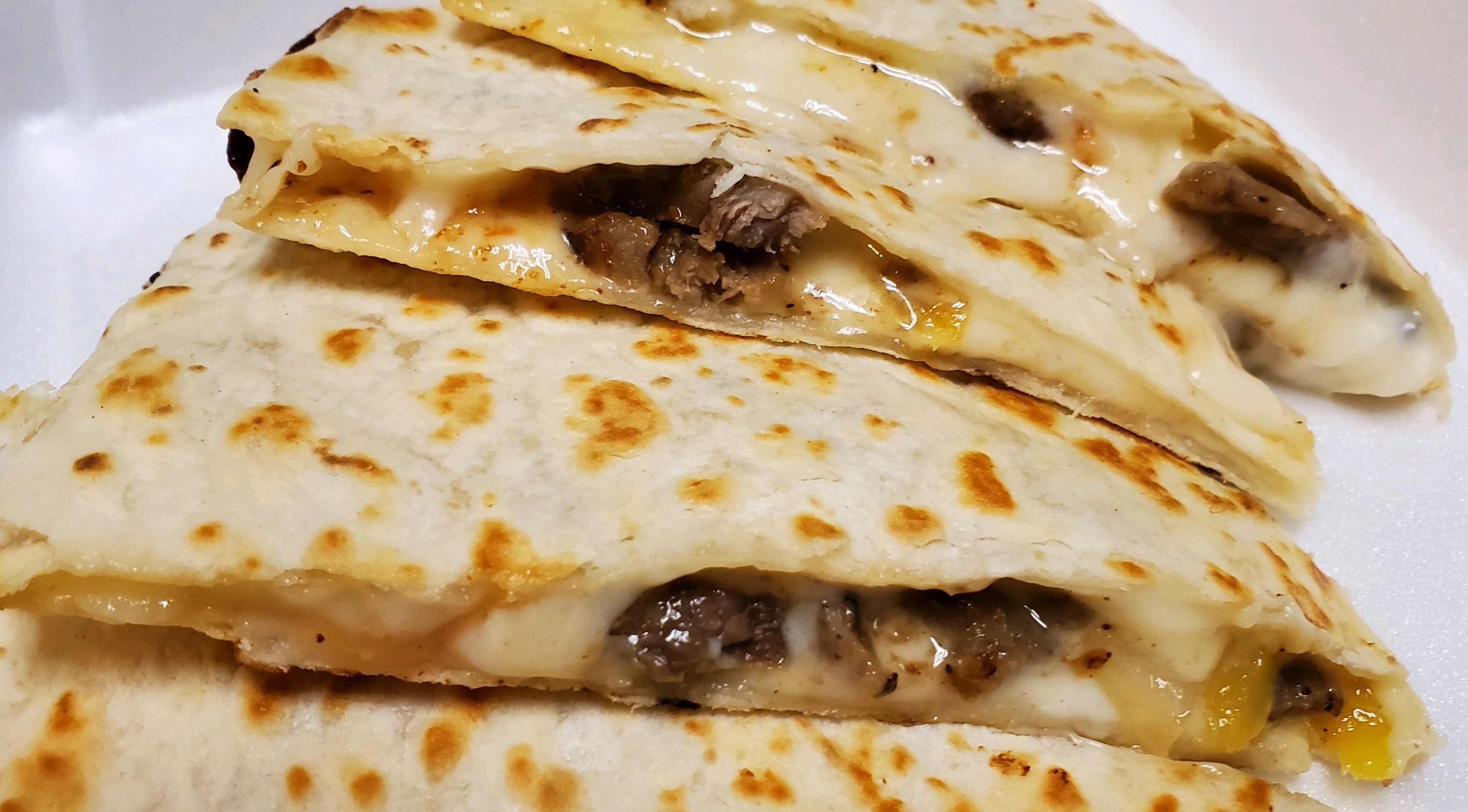 Order Steak Quesadilla food online from Knuckles Knockout Grill store, Rochester on bringmethat.com