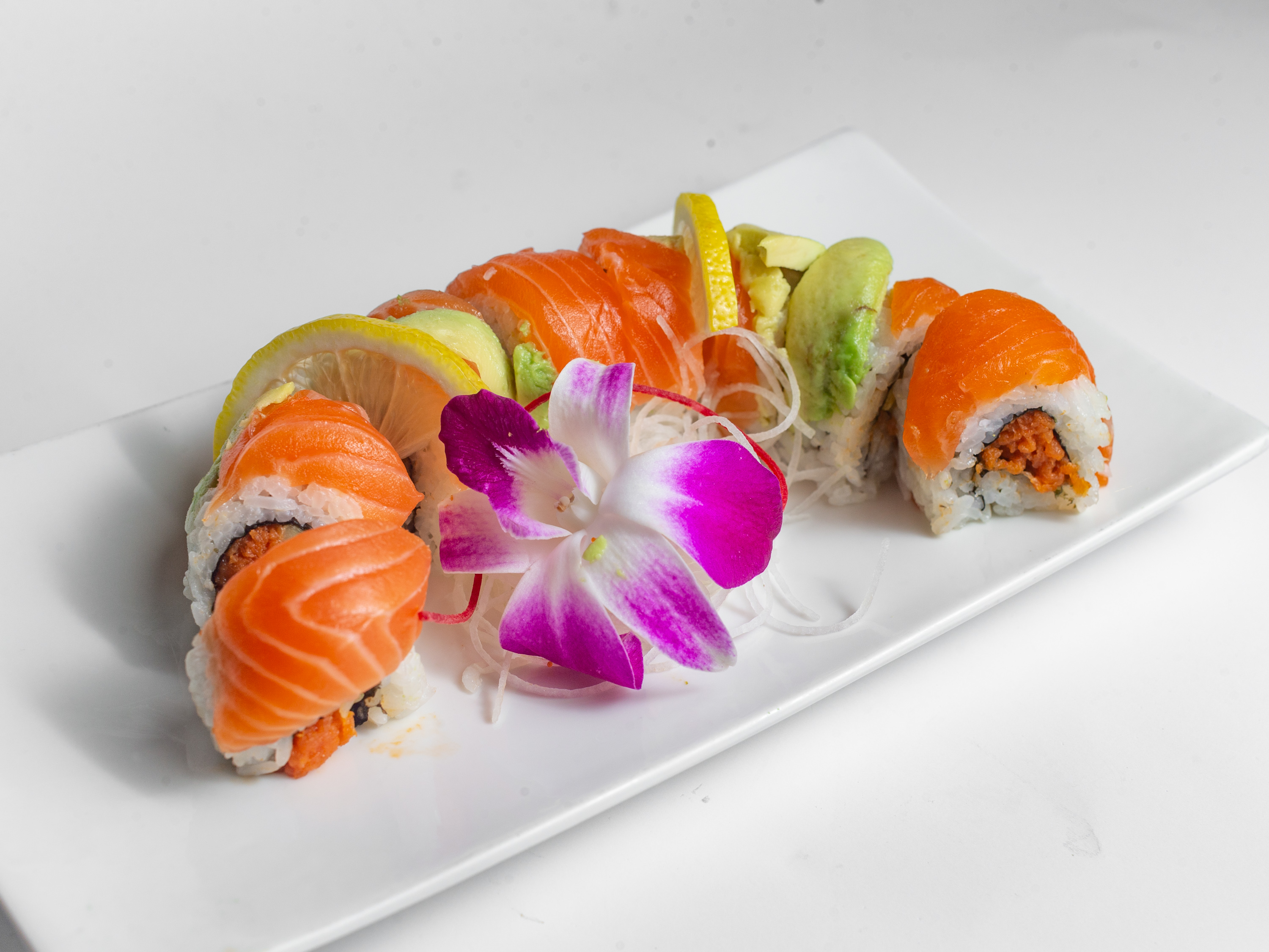 Order Pink Lady Roll food online from Sansui Sushi store, Lake Elsinore on bringmethat.com