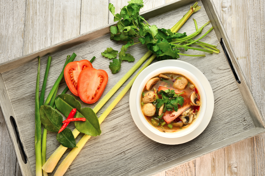 Order Tom Yum Soup food online from Foo Asian Grill & Bubble Tea store, Irving on bringmethat.com