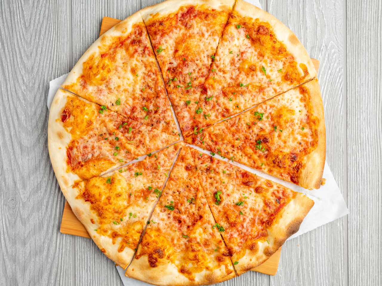 Order Cheese Pizza food online from Niki Pizza store, Round Rock on bringmethat.com