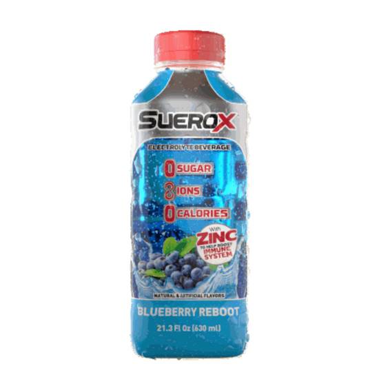 Order Suerox Electrolyte Beverage - Blueberry Reboot food online from IV Deli Mart store, Goleta on bringmethat.com