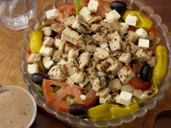 Order Greek Salad food online from Hermosa store, Chicago on bringmethat.com