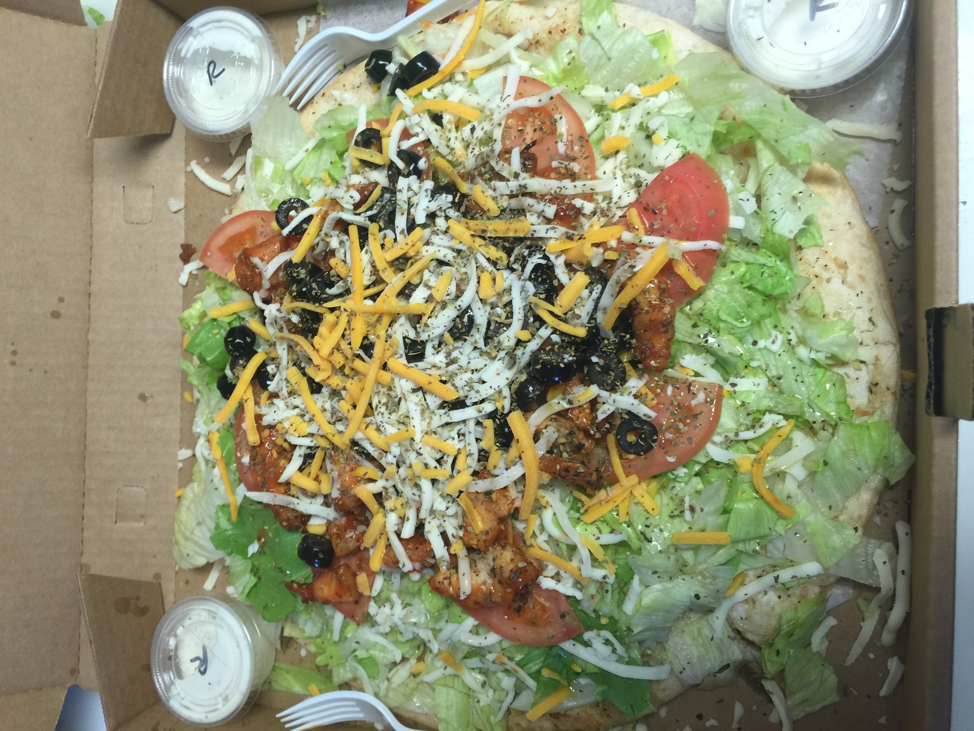 Order Baked Chicken Salad food online from Country Style Pizza store, Bridgeville on bringmethat.com