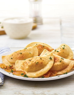 Order 5 Piece Fried Pierogies food online from New York Pizza & Family Restaurant store, Tannersville on bringmethat.com