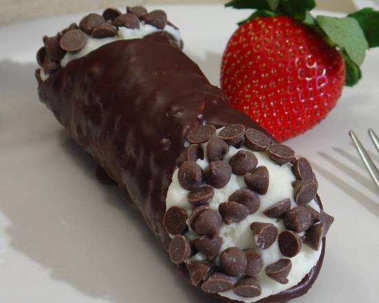 Order Fresh X-Large New Traditional Handmade Chocolate Cannoli food online from Valbella Midtown store, New York on bringmethat.com