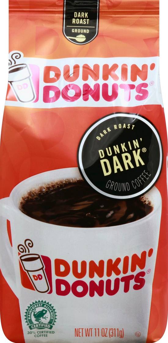 Order Dunkin' Donuts Dark Roast Ground Coffee food online from CVS store, CARMICHAEL on bringmethat.com