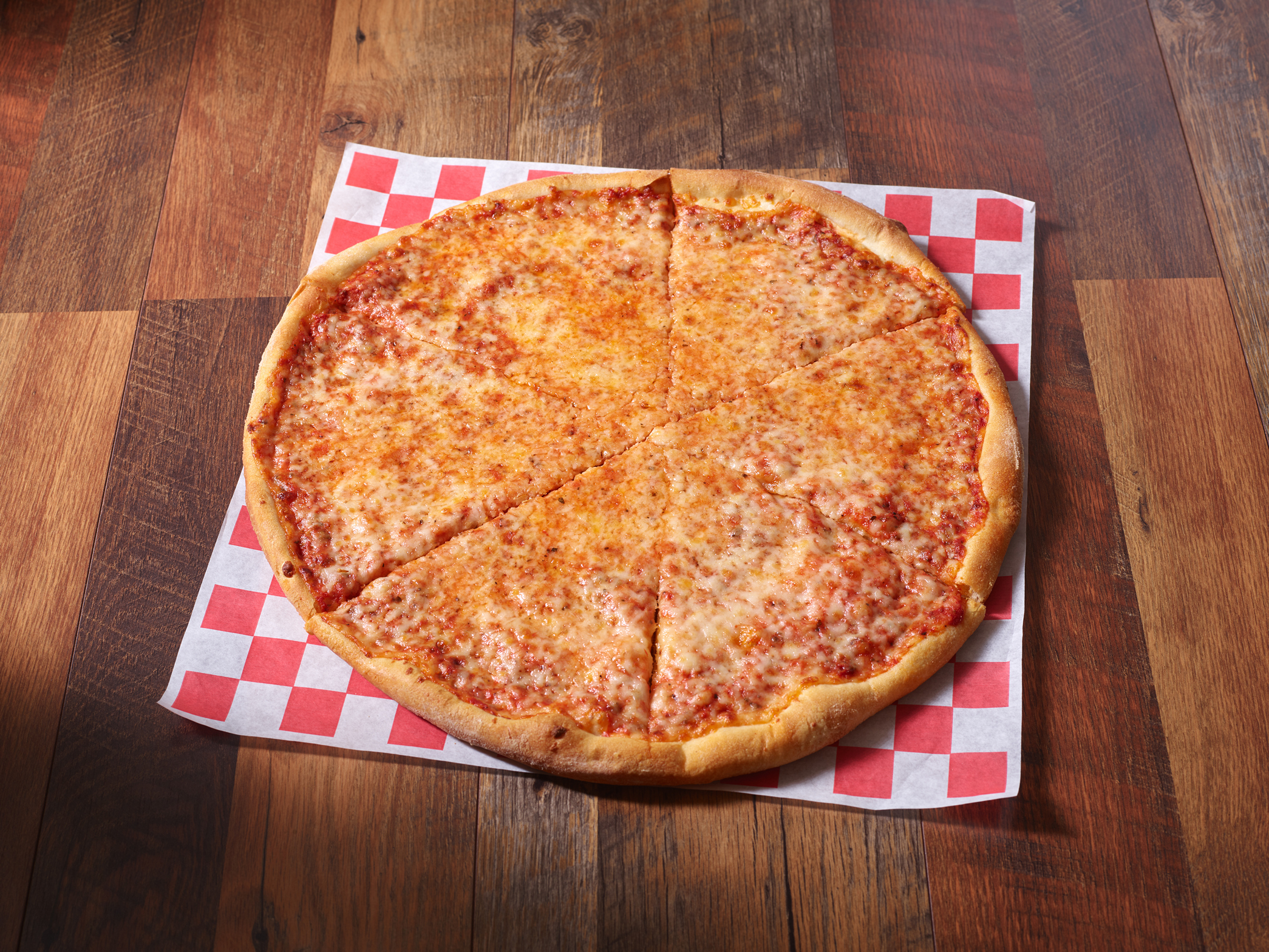 Order Cheese Pizza food online from Famous Ray's Pizza store, Glendale on bringmethat.com
