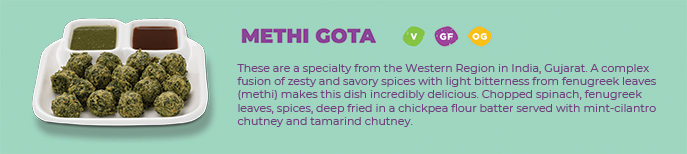 Order METHI GOTA food online from Neehee store, Troy on bringmethat.com