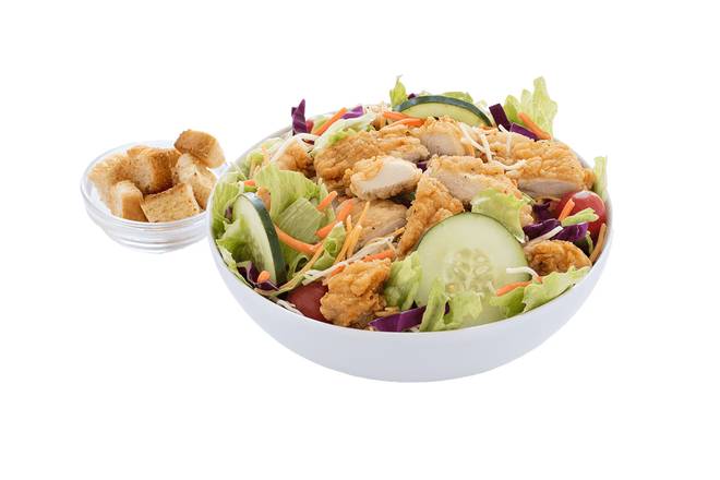 Order Homestyle Tenders Salad - 10:30AM to Close food online from Bojangle's store, Greenville on bringmethat.com