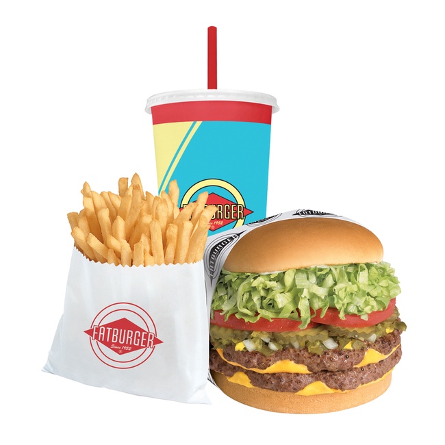 Order XXL Fatburger (1lb) Meal food online from Fatburger - Redondo Beach store, Redondo Beach on bringmethat.com