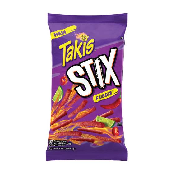 Order Takis Stix Fuego Hot Chili Pepper & Lime Corn Chips, 9.9 OZ food online from Cvs store, LITTLE ROCK on bringmethat.com