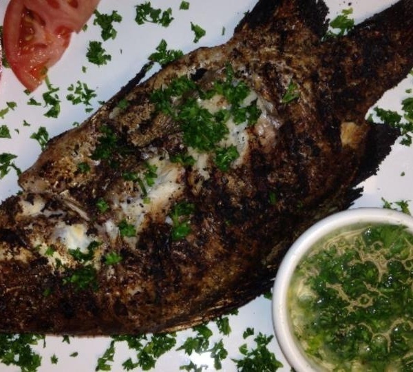 Order Whole Grilled Fish food online from Al-Sham Restaurant store, Philadelphia on bringmethat.com