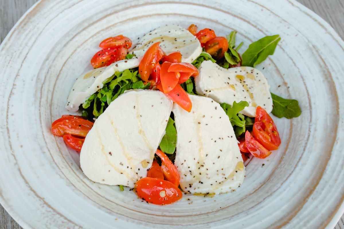 Order Caprese food online from Pizzarev store, Rowland Heights on bringmethat.com