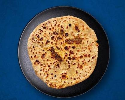 Order Stuffed Paratha (Onion) food online from Indian Vegan Experiment store, Southern Pines on bringmethat.com