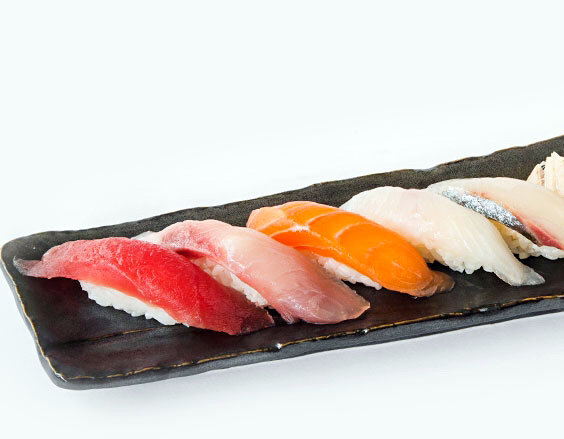 Order 5 Piece Sushi Sampler food online from Nori Sushi store, Philadelphia on bringmethat.com