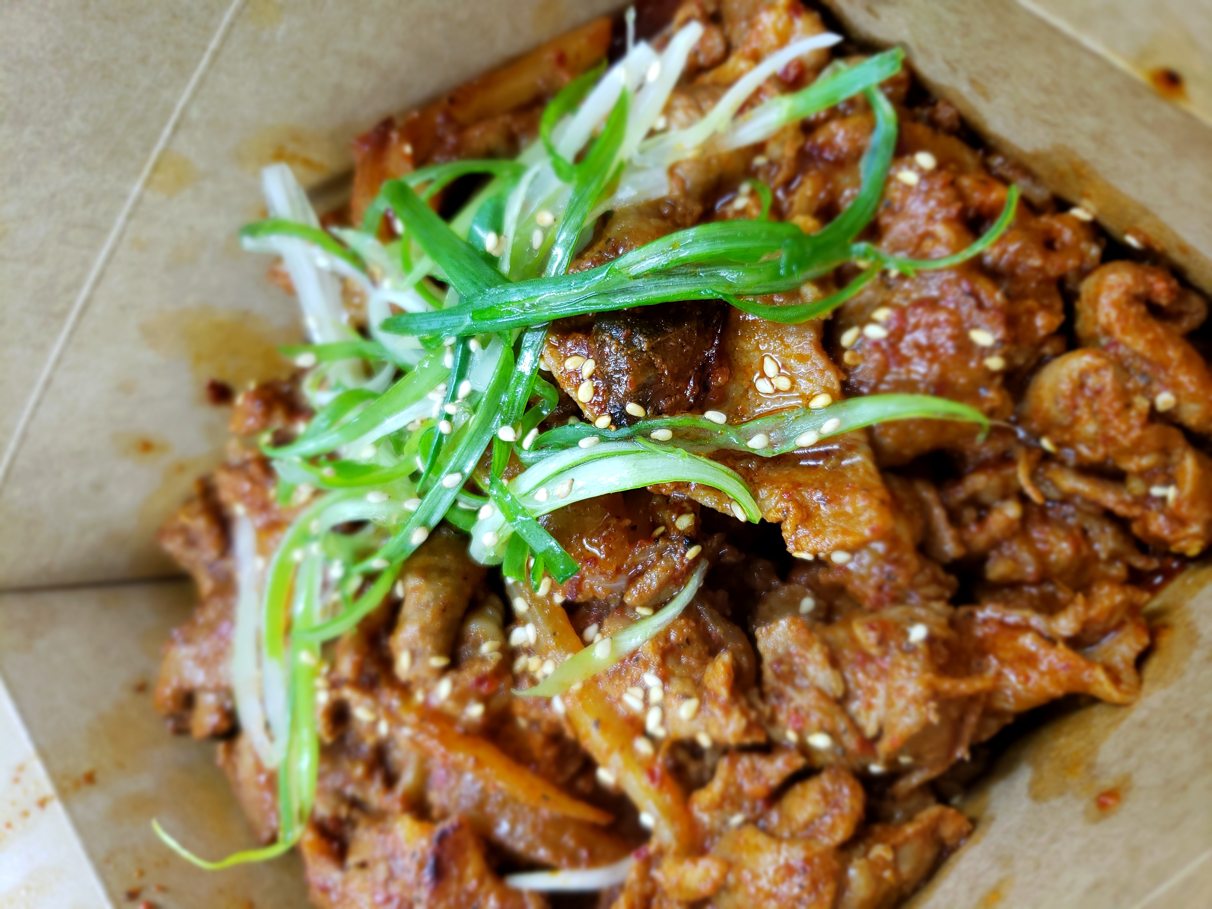 Order Spicy Pork food online from Green Pepper store, Pittsburgh on bringmethat.com