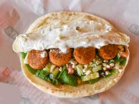 Order Falafel Pita food online from The Pita Pit store, Chicago on bringmethat.com