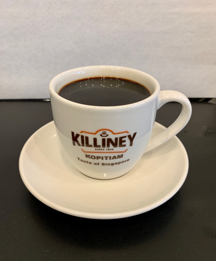 Order Kopi O Kosong (Black Coffee) food online from Killiney Kopitiam store, Palo Alto on bringmethat.com