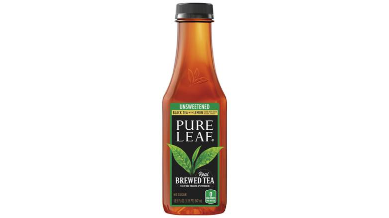 Order Pure Leaf Unsweetened Black Iced Tea With Lemon food online from Anderson Convenience Markets #140 store, Omaha on bringmethat.com