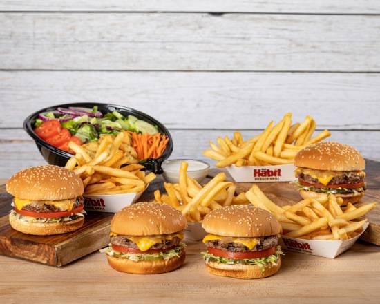 Order Family Char Meal  food online from The Habit Burger Grill store, Poway on bringmethat.com