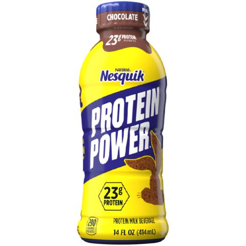 Order NESQUIK Protein Power Chocolate Milk 14oz food online from 7-Eleven store, Newark on bringmethat.com