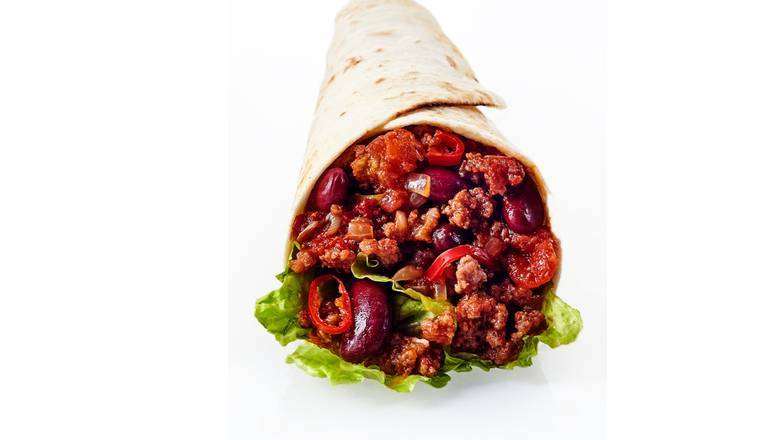 Order Beef Burrito food online from The Indian Spice Palace store, Chicago on bringmethat.com