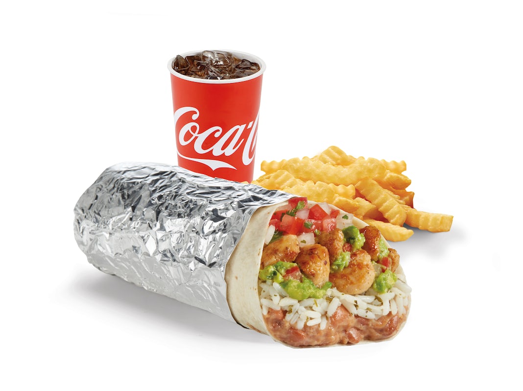 Order Epic Fresh Guacamole Burrito  Meal food online from Del Taco store, Chino on bringmethat.com