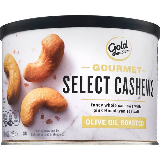 Order Gold Emblem Gourmet Select Cashews, Olive Oil Roasted, 8 OZ food online from CVS store, LA QUINTA on bringmethat.com
