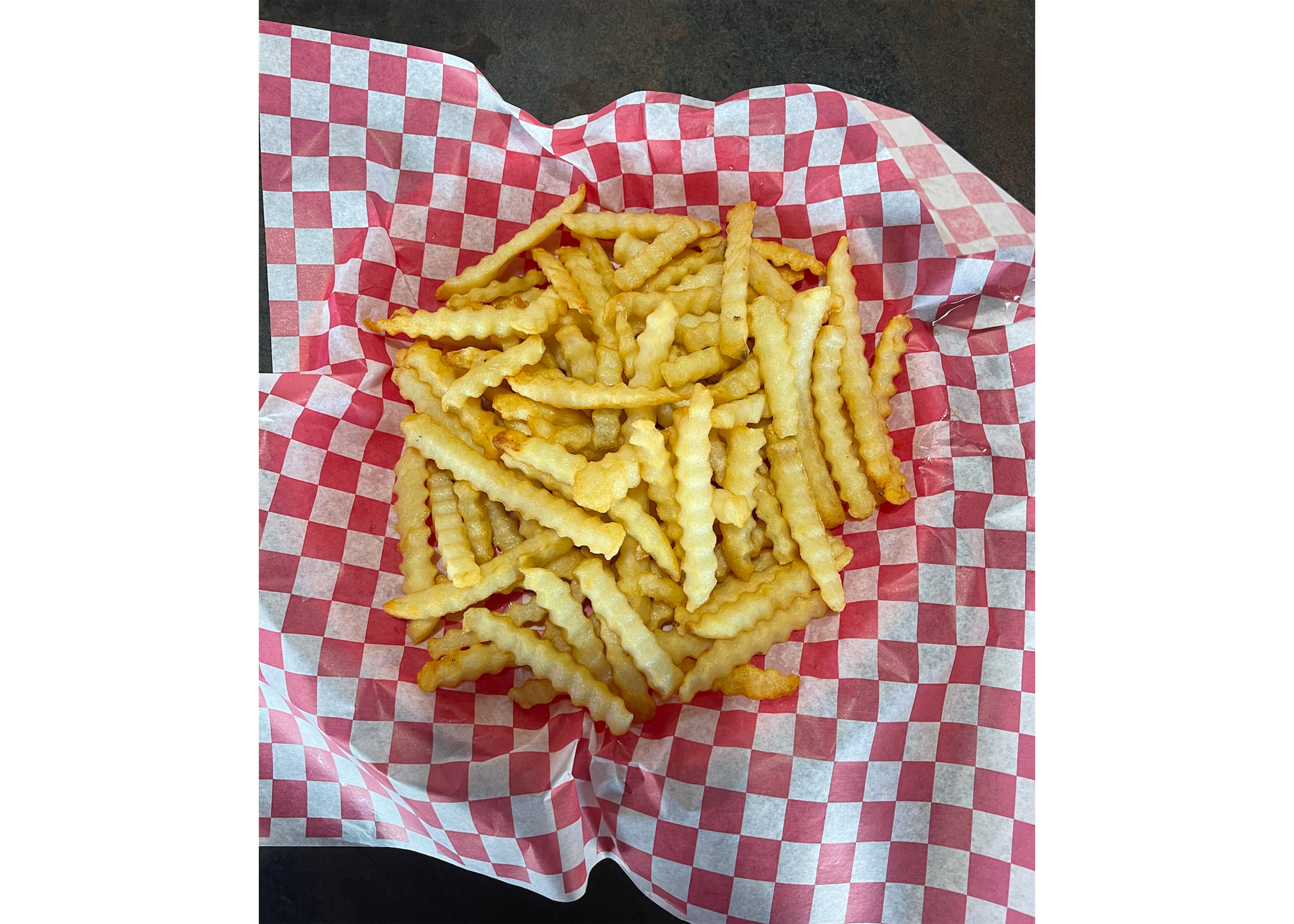 Order Crinkle Cut Fries food online from Gurty Burgers & Deli store, Newton on bringmethat.com