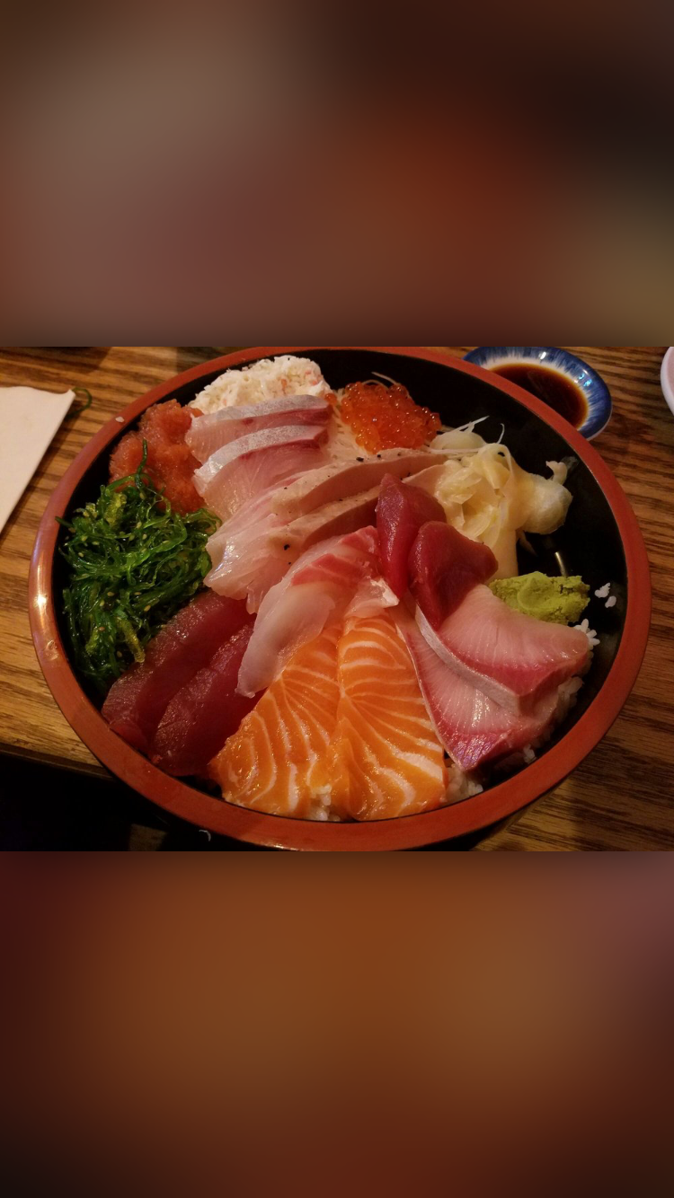 Order Chirashi Premium Sushi Plate food online from Kaori Sushi store, Fullerton on bringmethat.com
