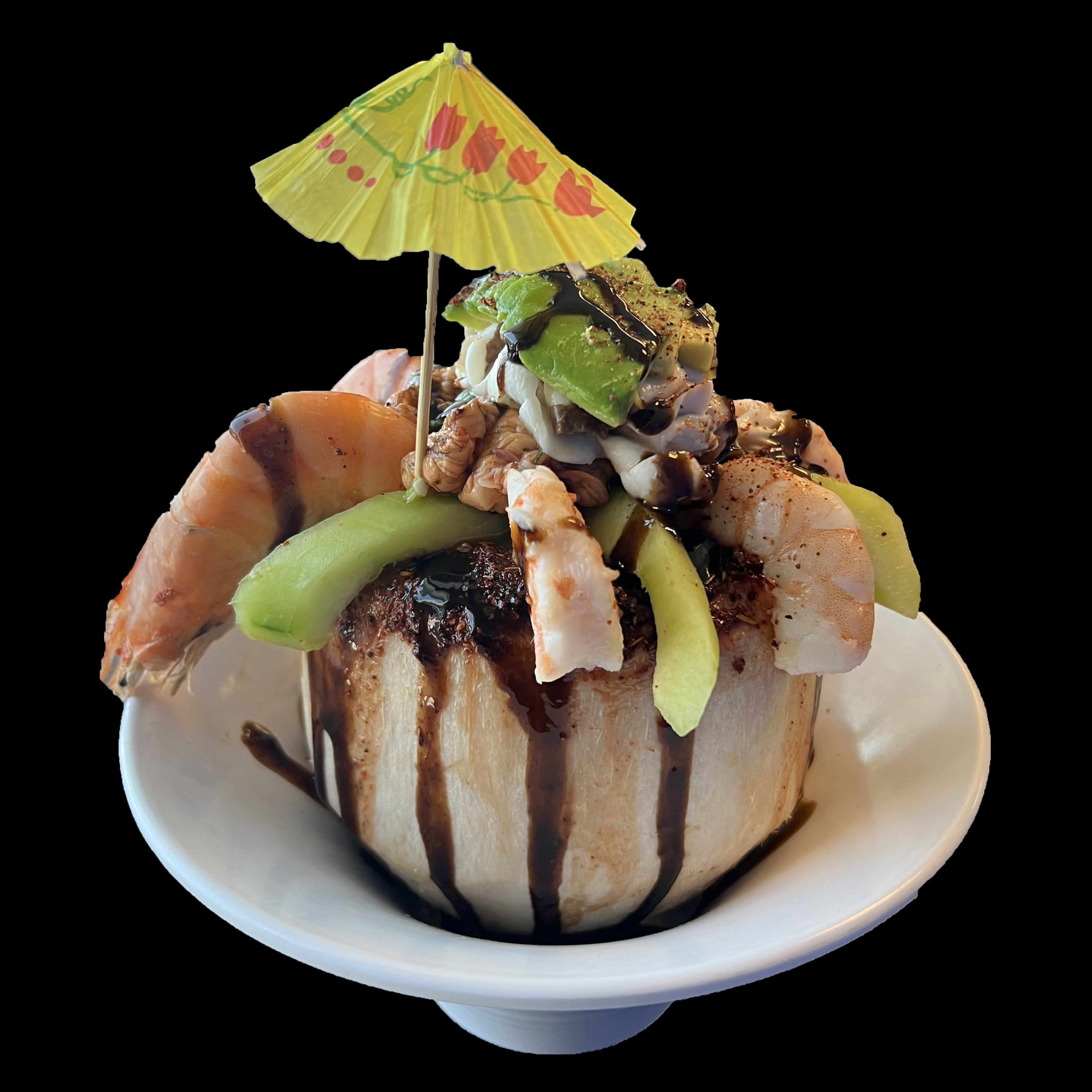 Order Coco de Mariscos food online from El Botanero De Guaymas store, Albuquerque on bringmethat.com