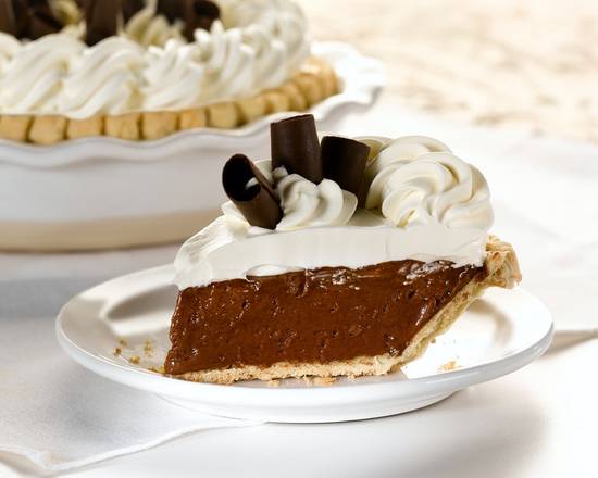 Order Chocolate French Silk Pie, slice food online from Perkins store, Vadnais Heights on bringmethat.com