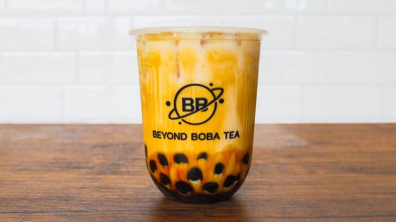 Order Brown Sugar Milk Tea food online from Beyond Boba Tea store, Wahiawa on bringmethat.com