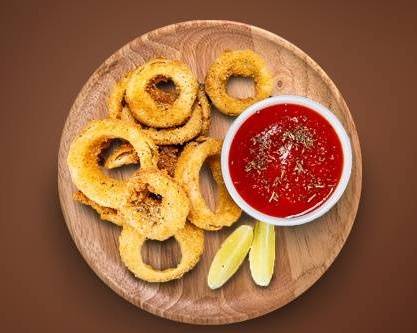 Order Golden Onion Rings  food online from Chicken Wing Co. store, Oklahoma City on bringmethat.com