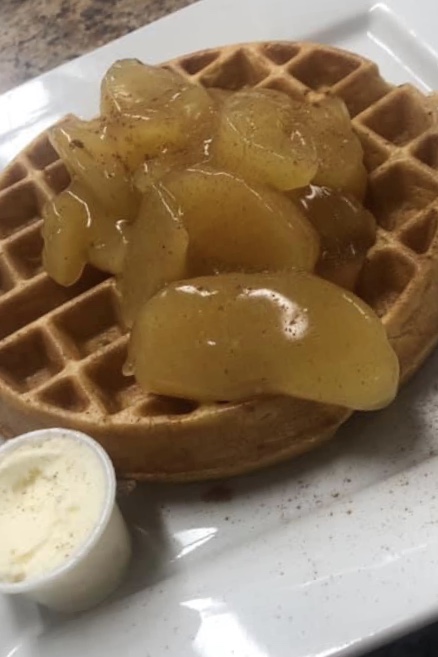 Order Apple Pie Waffle food online from Nyack Diner store, Nyack on bringmethat.com