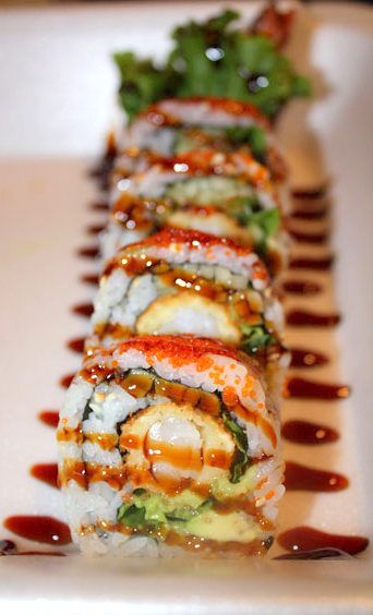 Order Shrimp Tempura Roll food online from Tokyo 2 Seafood and Steakhouse store, Buffalo on bringmethat.com