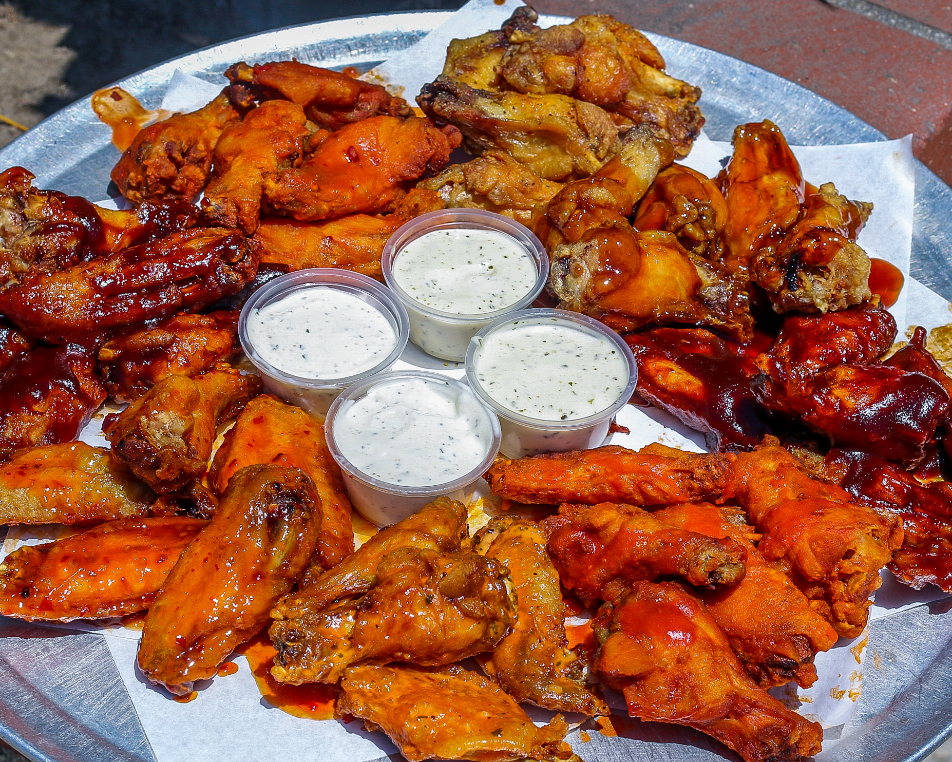 Order Traditional Wings food online from The Post Pizza store, El Monte on bringmethat.com