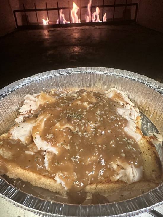 Order Open Face Hot Turkey & Gravy food online from The Pizza Cutters store, Syracuse on bringmethat.com