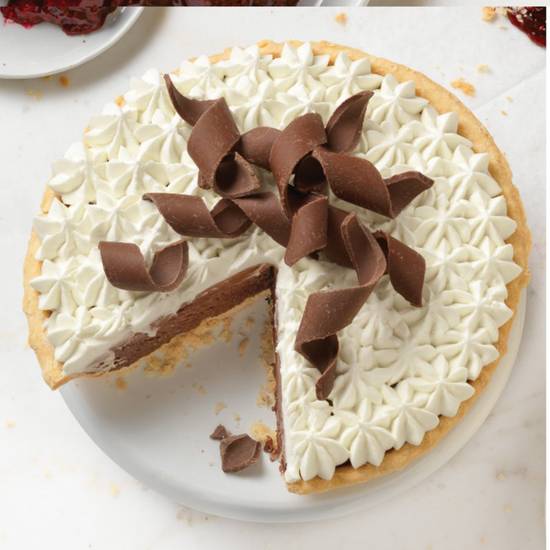 Order Whole French Silk Pie food online from Village Inn store, Lakewood on bringmethat.com
