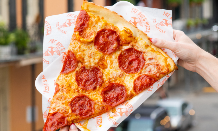 Order Slice - Pepperoni food online from Fat Boy Pizza store, Metairie on bringmethat.com