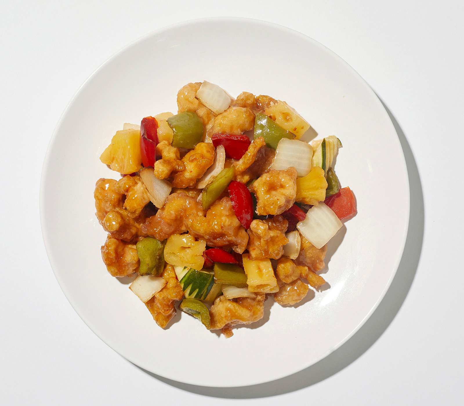 Order Sweet and Sour Chicken food online from Blazin' Bamboo (E Riverside Dr #101a) store, Austin on bringmethat.com