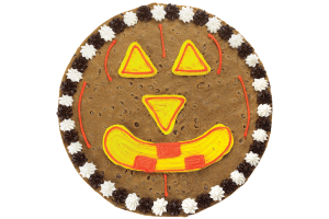 Order Jack O' Lantern Cookie Cake food online from American Deli on Broad St. store, Athens on bringmethat.com