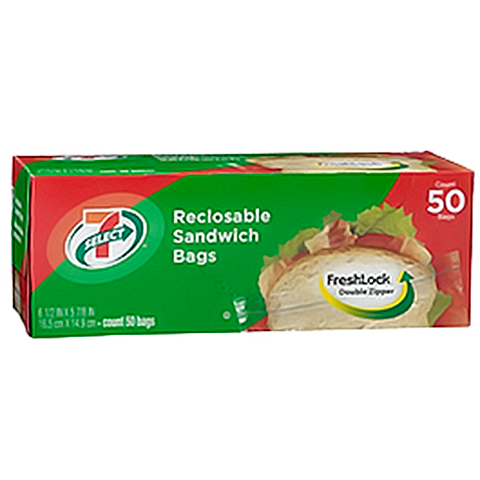 Order 7-Select Sandwich Bags 50ct food online from 7-Eleven store, Manvel on bringmethat.com