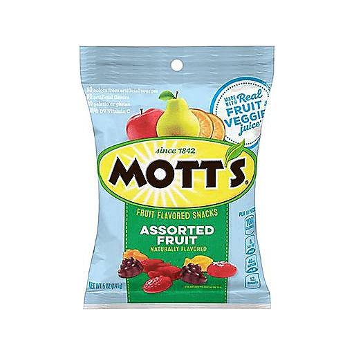 Order Mott's Assorted Fruit Snacks (5 OZ) 133925 food online from Bevmo! store, Chico on bringmethat.com