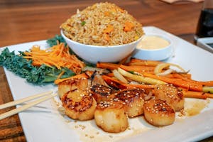 Order D.Hibachi Scallop food online from Sake House store, Beaver Dam on bringmethat.com