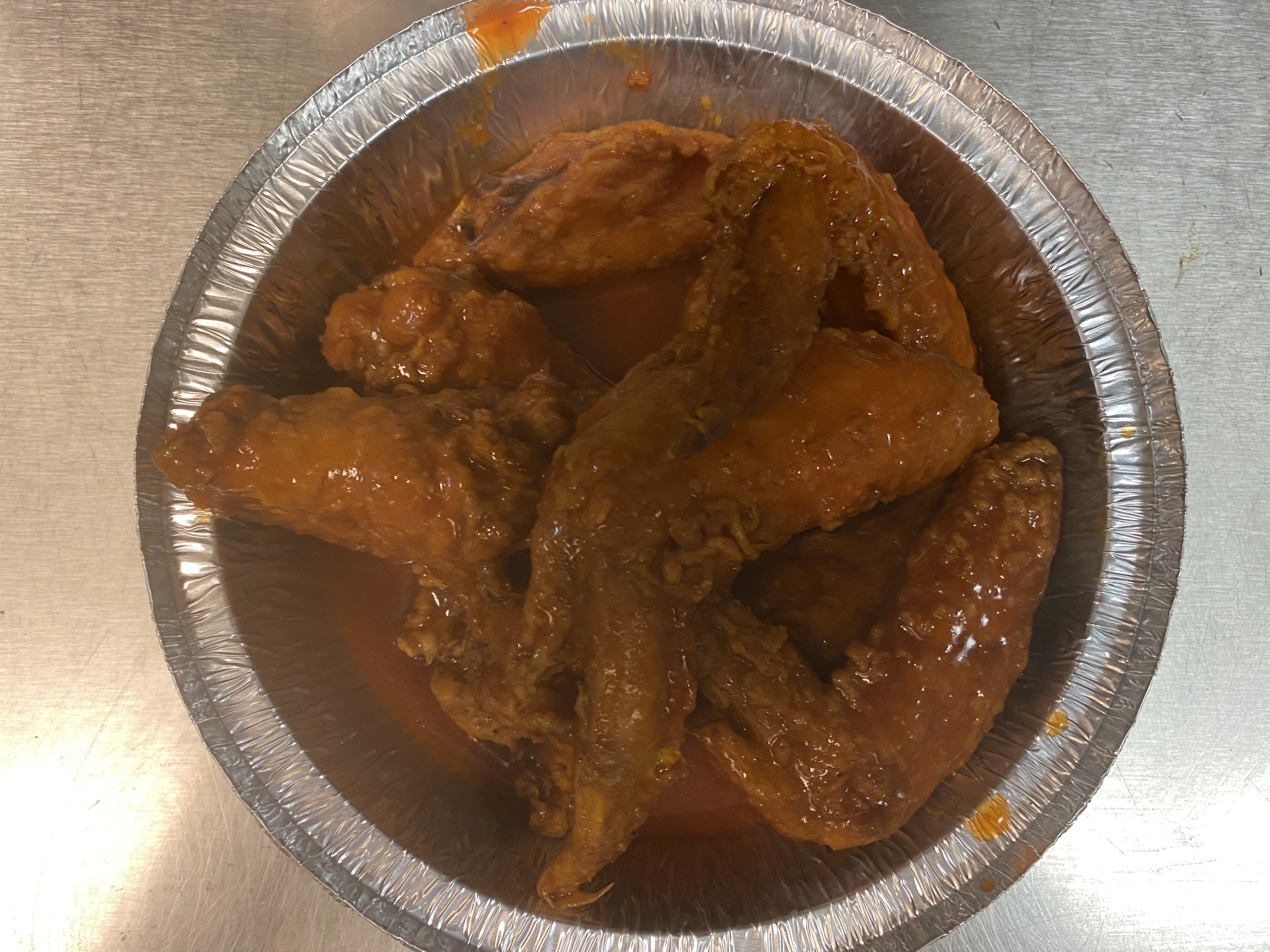Order S11. Buffalo Chicken Wings（8pieces） food online from Lucky Star - Market St. store, Wilmington on bringmethat.com