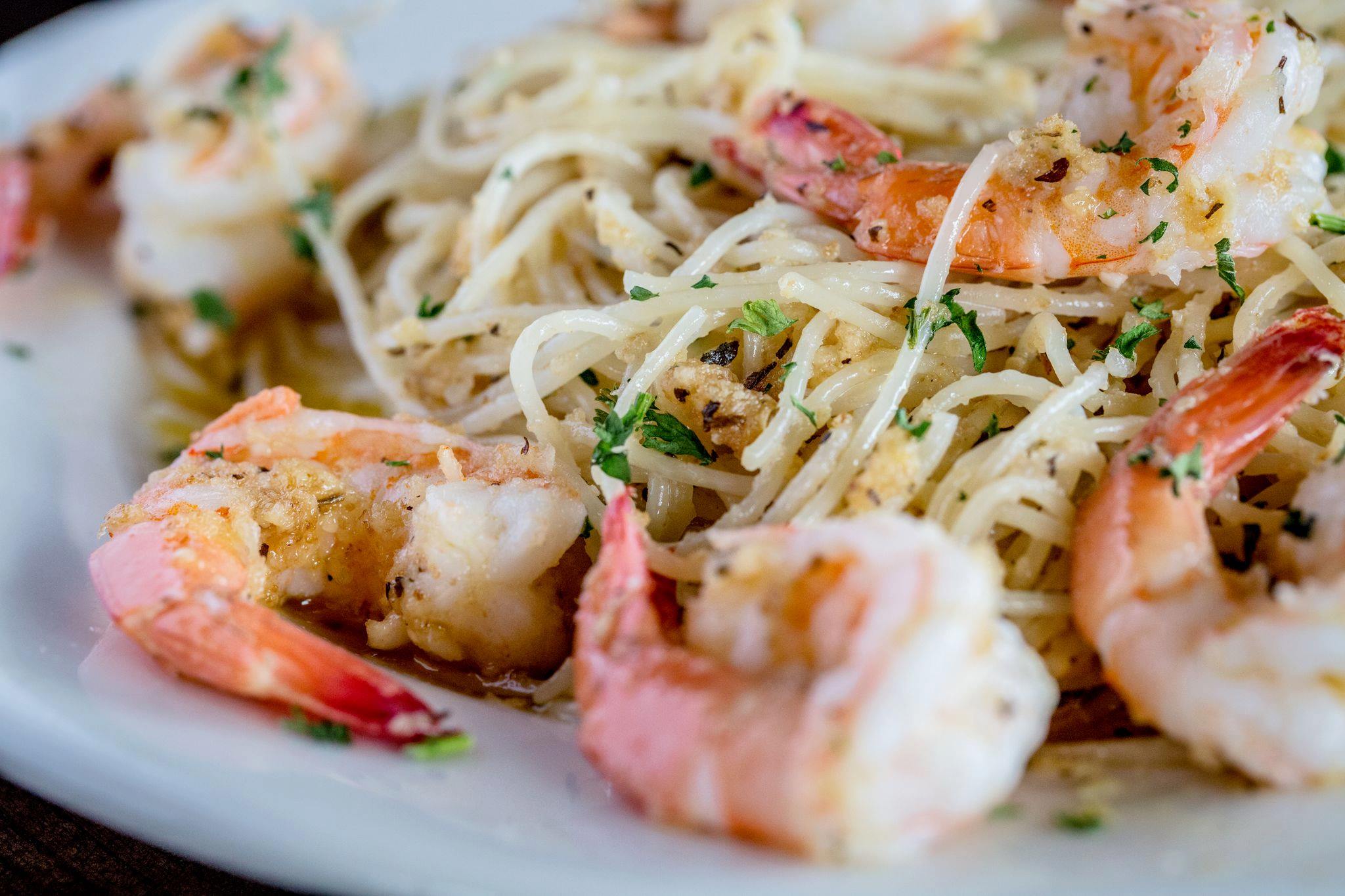 Order Sauteed Shrimp Scampi food online from Campisi's Restaurant store, Dallas on bringmethat.com