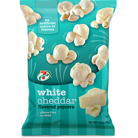 Order 7-Select White Cheddar Popcorn 1.4oz food online from 7-Eleven store, Naperville on bringmethat.com