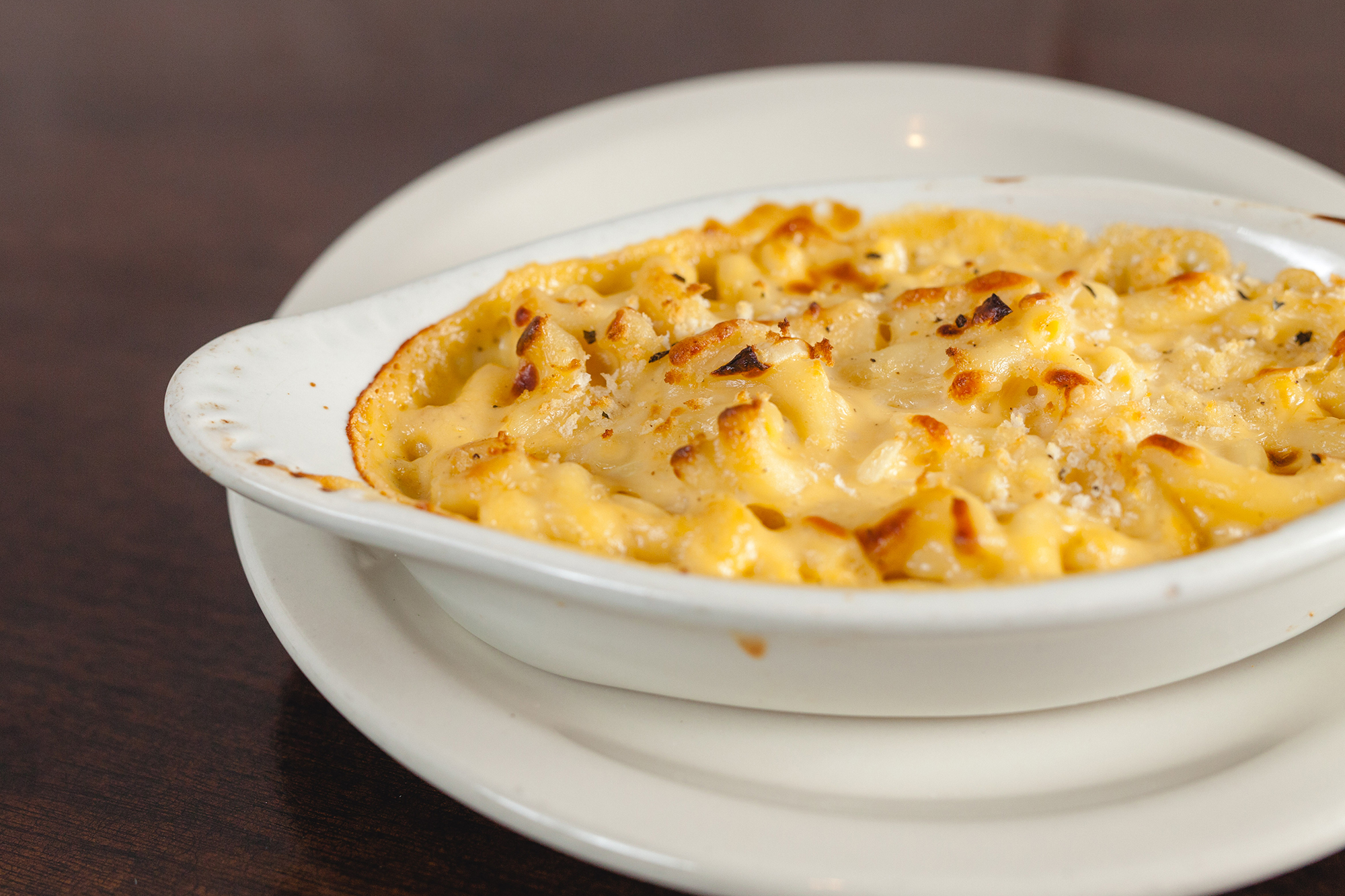 Order Mac and Cheese food online from Doc Crow Southern Smokehouse store, Louisville on bringmethat.com