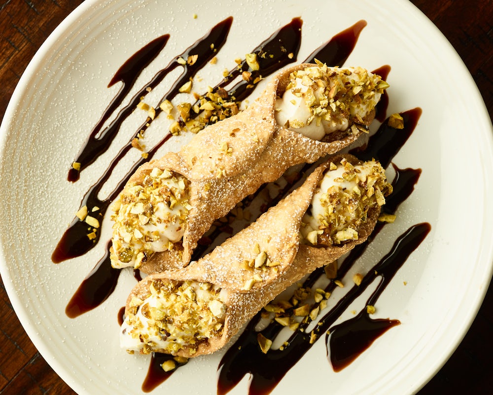 Order Traditional Cannoli** food online from Carrabbas Italian Grill store, Surprise on bringmethat.com